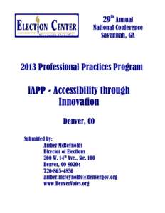 Accountability / Help America Vote Act / Voting machine / Ballot / Electronic voting / Voter registration / Vote counting system / Voter ID laws / Voter database / Elections / Politics / Government