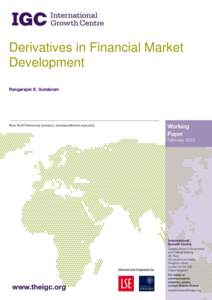 Derivatives in Financial Market Development Rangarajan K. Sundaram New York University (contact: [removed]) (contact: )
