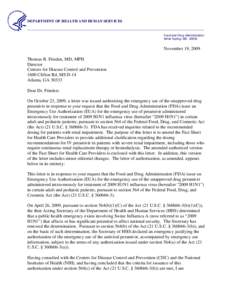 Letter of Authorization amendment