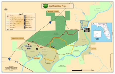 South Carolina / Big Shoals State Park / Palmetto Trail