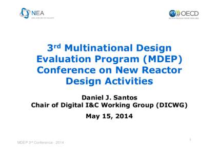 MDEP Conference - Session 4 - Digital I&C MDEP activities and accomplishments
