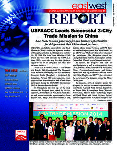 US Pan Asian American Chamber of Commerce EF  REP RT USPAACC Leads Successful 3-City Trade Mission to China