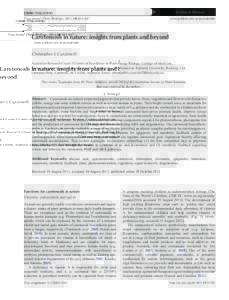 Goldacre Review  CSIRO PUBLISHING Functional Plant Biology, 2011, 38, 833–847