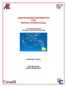 LABOUR MARKET INFORMATION (LMI) Methods and Methodology A Four Step Process for Information Gathering and Reporting MAP OF THE CARIBBEAN