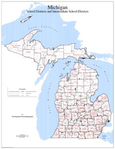 Michigan  School Districts and Intermediate School Districts Calumet  S u p e