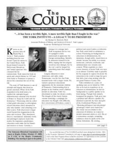 The  Vol. xlvi, no. 3 COURIER