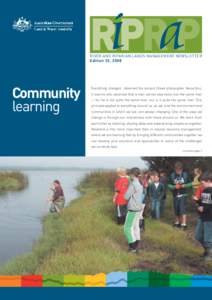 i aP RPR RIVER AND RIPARIAN LANDS MANAGEMENT NEWSLETTER Edition 33, 2008