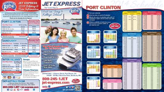 JET EXPRESS[removed]Ticketing & Fare Information Jet Express provides the best value for your travel budget, by offering the lowest fares (per mile traveled). Cruise first-class,
