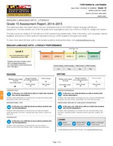 (ISR) Individual Student Report PARCC_spreoy15