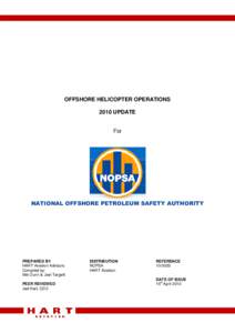 NOPSA - Update on Offshore Heli Operations Review[removed]