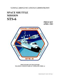 Manned spacecraft / United States / Space Shuttle Challenger disaster / STS-6 / Tracking and Data Relay Satellite / Inertial Upper Stage / TDRS-1 / STS-70 / Space Shuttle / Spaceflight / Space technology / Edwards Air Force Base