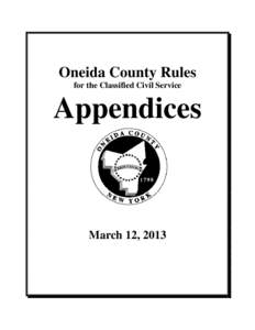 Oneida County /  New York / Utica–Rome metropolitan area / Commissioner