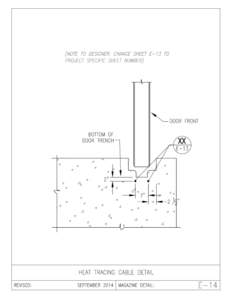 Navy Magazine Detail E-14 Heat Tracing Cable Detail