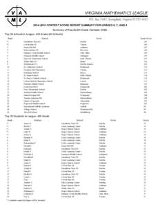 Geography of the United States / Cities in Virginia / Washington metropolitan area / Poquoson /  Virginia / Ashburn /  Georgia / Falls Church /  Virginia / Falls Church City Public Schools / Matoaca Middle School / Baltimore–Washington metropolitan area / Baltimoreâ€“Washington metropolitan area / Virginia