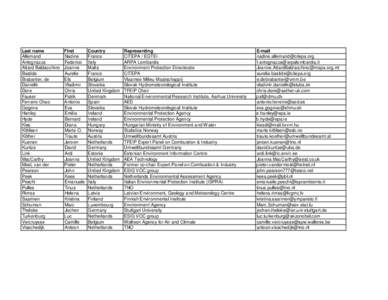 Ispra / Politics / Netherlands Environmental Assessment Agency / Environmental Protection Agency / EPA