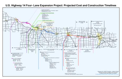 !  Nicollet to North Mankato Safety Imrpovement on Two-Lane Roadway in Median Completed Fall 2012 $2.5 M