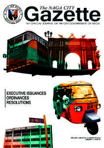THE OFFICIAL JOURNAL OF THE CITY GOVERNMENT OF NAGA  1 2