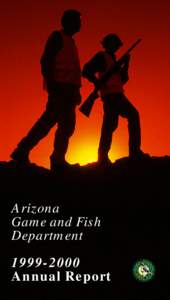 Arizona Game and Fish Department[removed]Annual Report