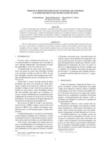 PROJETO E DESENVOLVIMENTO DE UM SISTEMA DE CONTROLE E ACOMPANHAMENTO DE NOTIFICAÇÕES DE SPAM Cristine Hoepers Klaus Steding-Jessen Marcelo H. P. C. Chaves NIC BR Security Office – NBSO