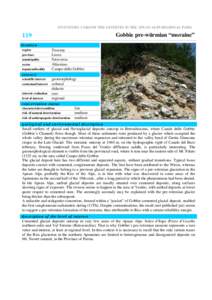 Historical geology / Wolstonian Stage / Glacier / Moraine / Till / Glacial period / Glaciology / Geology / Physical geography