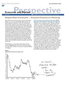 James W. Paulsen, Ph.D.  Perspective Economic and Market May 1, 2015