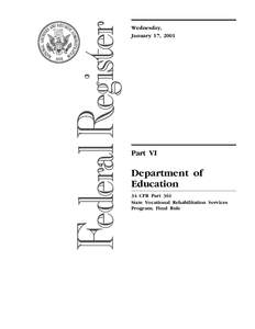 Social Security / Law / Medical law / Social Security Disability Insurance / Rehabilitation Act / Supplemental Security Income / Disability / Florida Division of Vocational Rehabilitation / Post Secondary Transition For High School Students with Disabilities / Federal assistance in the United States / Special education in the United States / United States