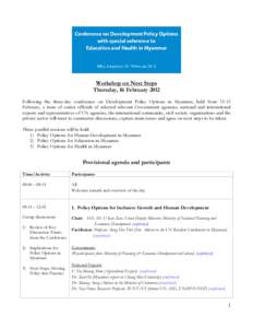 Microsoft Word - DPO Workshop on Next Steps, as of 10 Feb12-1.doc