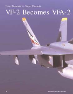 From Tomcats to Super Hornets:  VF-2 Becomes VFA-2 34