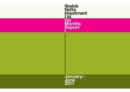 Vostok Nafta Investment Ltd Six Months
