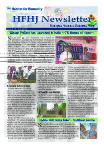 HFHJ Newsletter BUILDING HOUSES, BUILDING HOPE Issue #18 July 2010