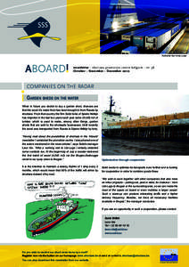 copyright© Mike Louagie  Published four times a year newsletter I shortsea promotion centre belgium I nr. 38 October - November - December 2010