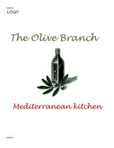 SAMPLE  LOGO The Olive Branch