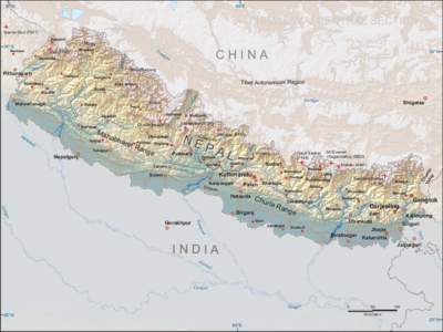 80°E  85°E HIMALAYA: CENTRAL SECTION Nanda Devi (7817)