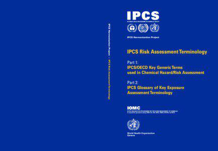 IPCS INTERNATIONAL PROGRAMME ON CHEMICAL SAFETY