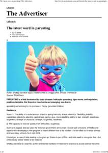 The latest word in parenting | The Advertiser