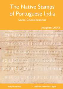 The Native Stamps of Portuguese India