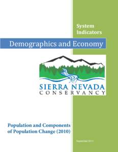 Demographics and Economy System Indicators Report