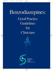 Benzodiazepine Good practice