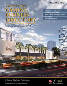 Casino City’s  GAMING BUSINESS DIRECTORY
