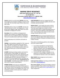 Marine Drive info sheet[removed]Individual