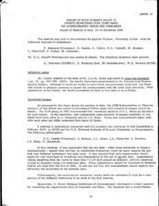 ANNEX IV REPORT OF SCOR WORKING GROUP 10 UNESCO/SCOR/IAPSO/ICES JOINT PANEL ON OCEANOGRAPHIC TABLESAND STANDARDS Report of Meeting