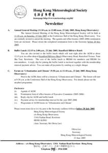 Microsoft Word - Newsletter-AGM[removed]doc