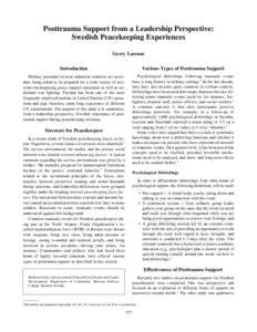 Anxiety disorders / Stress / Mental health / Traumatology / Anxiety / Debriefing / Psychological trauma / Critical incident stress management / Combat stress reaction / Psychiatry / Medicine / Mind