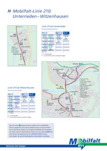 »	Mobilfalt-Linie 210:  Unterrieden – Witzenhausen ◂  Linie 214 ab Unterrieden