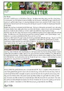 June 2014 Issue 17 Dear Reader, It has been a wonderful start to our final half term of the year. The Whitsun Week holiday already seems like a distant memory as we have packed a lot of fun learning in to the last fortni