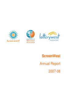 ScreenWest Annual Report[removed] TABLE OF CONTENTS Statement of Compliance………………………………………………….2