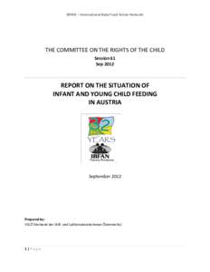 IBFAN – International Baby Food Action Network  THE COMMITTEE ON THE RIGHTS OF THE CHILD Session 61 Sep 2012