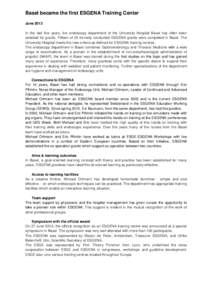 Endoscopy unit / Endoscopy / Geography of Europe / Geography of Switzerland / Political geography / Basel / University College Plymouth St Mark & St John / Arnold Edward Ortmann