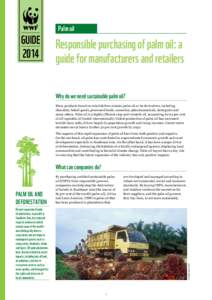 GUIDE 2014 Palm oil  Responsible purchasing of palm oil: a