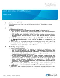 Risk / Audit committee / Audit / Chief financial officer / Internal audit / Financial statement / External auditor / Internal control / Regulation S-X / Auditing / Accountancy / Business